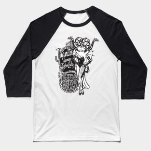 Side Show Freaks - Juanita Siamese Spider Lady Baseball T-Shirt